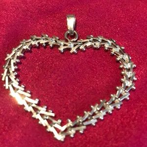 ♥️ Sterling Silver heart pendant